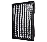 Godox SB-NBM80120 80x120cm Rectangular Softbox with Honeycomb Grid | Bowens S-Type, Dual-Layer Diffusion, Reflective Interior, Interchangeable Speedring