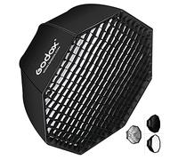 Godox SB-UE 37.5inch/95cm Softbox Umbrella Octagon Bowens Mount, Softbox Reflector with Honeycomb Grid for Photography Flash, Studio Speedlite