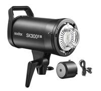 Godox SK300III-V SK300IIIV 300Ws Studio Flash Light with Wireless 2.4G X System, 0.1-1.5s Recycle Time, 10W LED Modeling Lamp, Bowens Mount, SK300II-V Upgrade