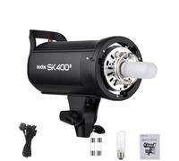 Godox SK400II Professional Compact 400Ws Studio Flash Strobe Light Built-in Godox 2.4G Wireless X System GN65 5600K with 150W Modeling Lamp for E-commerce Product Portrait Lifestyle Photography