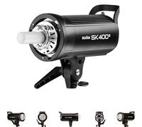 GODOX SK400II Studio Strobe Flash 300Ws Monolight Bowens Mount 2.4G Wireless GN65 Flash Studio Light 220V Power 5600K Outstanding Output Stability (SK400II)