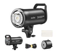 Godox SK400III-V 400Ws Studio Flash Strobe, GN65 5700K Professional Monolight, Wireless X System, 10W LED Modeling Lamp, 0.1-1.5s Recycle, SK400IIIV Bowens Mount Strobe Light for Photography