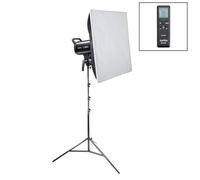 Godox SL100Bi Single Softbox LED Lighting Kit - 100W, 2800K - 6500K, CRI 95+, TLCI 97+, 120° Beam Angle, 8 Lighting FX (Bowens S-Type Fitting)