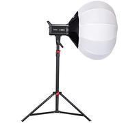 GODOX SL100D 100W LED Video Light, 5600K Daylight Balanced Lighting, 8 Lighting Effects, APP Bluetooth Control, 120° Beam Angle, Bowens S-Fit with Colour Gels + Lightstand & Softbox