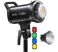 GODOX SL100D 100W LED Video Light 5600K Daylight Balanced with Color Gels & Grid