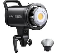 Godox SL100D LED Video Light with Bowens Mount, 100W 5600K CRI 96 TLCI 97 LED Studio Light, 8 FX Light Effect LED Continuous Video Lighting (White Light Version)