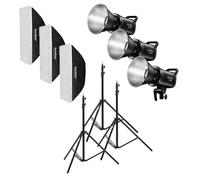 Godox SL60llD Three Light LED Light Kit