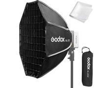 Godox Softbox ML-SF50 Octagon Soft box, 50cmX50cm, GODOX Mount Softbox for Godox Light ML100R, ML100Bi, ML60IIBi, ML60Bi, ML60, ML30Bi, ML30 LED Video Light etc