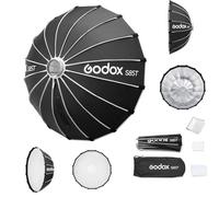 Godox Softbox S85T 85CM Quick Release Collapsible Umbrella Soft Box with Bowens Mount, Studio & On-the-Go Soft Lighting Solution