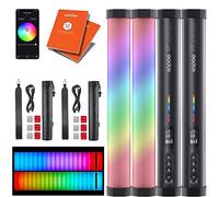 GODOX TL30 RGB Tube Twin Light Kit | CRI 97+ TLCI 99+ | Colour Temperature 2700K - 6500K 100% Brightness | 13 FX Effects | For Photography Videography + 12 Month Extended Warranty Card (3 Yrs)