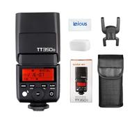 Godox TT350o TTL Camera Flash GN36 2.4G 1/8000s HSS Mini Flash Speedlight Compatible for Olympus OMD E-M5 Mark III E-M1 E-P15 E-M10II E-PL8 Panasonic G9 DMC-GX85 G7 GF1 LX100