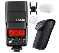Godox TT350S 2.4G TTL Speedlite Flash Sony Mirrorless Cameras - GN36 HSS(Max.1/8000s) 0.1-2.2s Recycle Time 210 Full Power Flashes 22 Steps Power Output(1/1-1/128) 24-105mm Auto/Manual Zooming …
