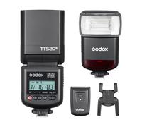 Godox TT520III Camera Flash Speedlite with RT Transmitter, 433MHz Wireless Triggering, 1.8s Recycle Time, GN33 On-Camera Speedlight for Canon Sony Nikon Fujifilm Olympus Camera