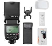Godox TT600 2.4GHz Wireless GN60 Master/Slave Flash Speedlite for Canon Nikon Pentax Olympus Fujifilm DSLR Cameras black