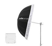 Godox UB-105W 41in 105cm Parabolic Black White Reflective Umbrella Studio Light Umbrella with Black Silver Diffuser Cover Cloth (UB-105W)
