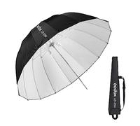 Godox UB-85W 33.5in/85cm Parabolic Reflective Umbrella | White Inner Photography Umbrella with Carry Bag Portable for Vedio Studio Shooting Speedlite