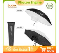 Godox UBL-085S UBL-085T 82cm Black White Reflective Lighting Light Umbrella + Diffuser Cover UBL-085T