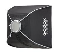 Godox UL-Box 40x40 Quick Release Umbrella Softbox - 40x40cm / 16x16 Inches Square Softbox with Diffusers & Fast Setup, Compatible with Bowens Mount