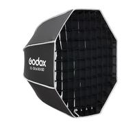 Godox UL-BOX Octa-60 Octagonal Umbrella Softbox, 60cm 23.62inch Quick Release Soft Box with Grid, Collapsible Softbox with Bowens Mount for Light SL60W SL100D SL100Bi MS200-V MS300-V DP400III-V