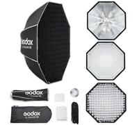 Godox UL-Octa Box 90cm /35.4" Bowens Mount Quick Release Octagon Soft Box | for Bowens Mount COB Lights for SMALLRIG for Neewer for Aputure for Godox,with Grid for Portraits and Video