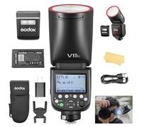 Godox V1 PRO O USA Version Flash for Olympus Panasonic Camera with External Flash SU-1 2980mAh 76W Battery Flash TTL 1/8000s HSS 1.3s Recycle Time 2.4G Wireless HSS 500 Full Power Flashes