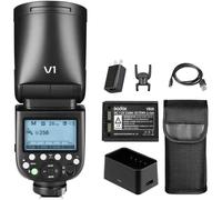 Godox V1 Round Head Flash TTL HSS for Nikon Cameras