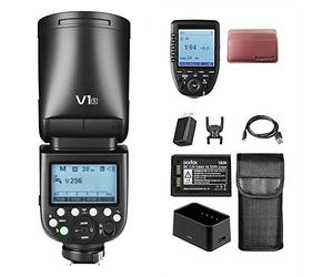 Godox V1-S Flash for Sony Camera TTL Speedlight and Xpro-S Wireless Trigger, 2.4G Wireless system and Full TTL Function, Compatible with Sony Cameras