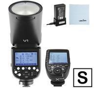 Godox V1-Sony Round Head Camera Flash Speedlite X1T-S Compatible for Sony Camera