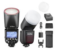 Godox V1 U Flash for Camera, Godox V1 U HSS TTL Round Head Speedlight with Accessories Kit for Portrait, Event, Travel, Wedding Photography (V1OU for Olympus)