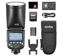 Godox V1 V1Pro S Flash Kit for Sony Camera TTL Speedlight,2.4G Wireless,HSS 1/8000s,Detachable Sub Flash SU-1 for Sony Cameras