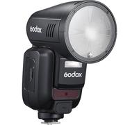 Godox V100 100W On-Camera Flash for Sony with 2.3-Inch Full-Color Touchscreen, Built-in 2.4G Wireless Sync, and Powerful Battery (Black)