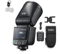 Godox V1mid C Camera Flash TTL HSS 1/8000s Round Head Touchscreen Speedlite Compatible for Canon DSLR Camera