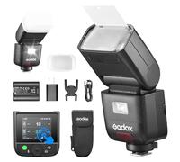 godox v480 Flash for Sony Camera V480-S TTL Flash with Diffuser Touchscreen 2.4G Wireless System 650 Flash Time GN50/1.7s Recycle/HSS/10 Level LED Modeling lamp/2.0” Touchscreen for Sony