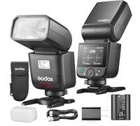 Godox V480 Flash V480F Camera Flash, Built-in Lithium Battery, 1/8000 HSS, 2.4GX Wireless TTL, 1.7s Recycle Time, 650 Full Power Pops for Fujifilm Camera (V480F)