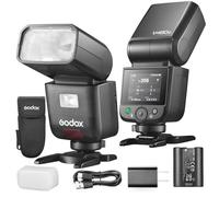 Godox V480 Flash V480S Camera Flash, Built-in Lithium Battery, 1/8000 HSS, 2.4GX Wireless TTL, 1.7s Recycle Time, 650 Full Power Pops for Sony Camera (V480S)