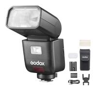 Godox V480-N Camera Flash for Nikon, GN50 High Output, Touchscreen Control, USB-C Charging, 1.7s Fast Recycle Time, 650 Full-Power Flashes, 2.4G X Wireless 1/8000s HSS TTL Flash Speedlite