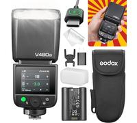Godox V480 O TTL Camera Flash Speedlite, V480O HSS 1/8000s TTL Touch Screen Flash, Compatible with Olympus E-M1 PEN-F E-M10 II E-PL8 E-M10 III E-P5, Panasonic GH4 100 F1 G85 GX85 LX100 S1 and More