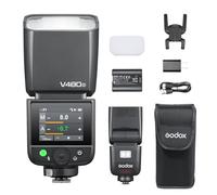 Godox V480-S Camera Flash for Sony, GN50 High Output, Touchscreen Control, USB-C Charging, 1.7s Fast Recycle Time, 650 Full-Power Flashes, 2.4G X Wireless 1/8000s HSS TTL Flash Speedlite