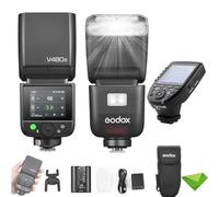 Godox V480 S V480-S TTL Flash for Sony Cameras w/Xpro S Trigger, GN50 1/8000 HSS, 1.7s Recycle Time, 2.4G Wireless, Built-in Modeling Light, 7.2V/2200mAh Li-ion Battery Touchscreen Speedlight