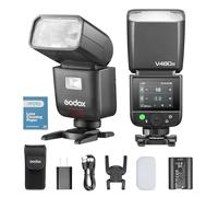GODOX V480C TTL Camera Flash Speedlite for Canon, V480 C GN50 HSS 1/8000s Touch Screen Flash Speedlight, 2.4G Wireless, 1.7s Recycle Time, 650 Full-Power Flashes, 7.2V 2200mAh Li-ion Battery