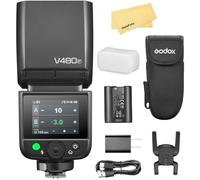 Godox V480F TTL Camera Flash for Fujifilm Camera Flash Speedlite Speedlight Light,GN50,2.4G HSS 1/8000s,1.7s Recycle Time,650 Full-Power Flashes,10 Levels LED Modeling Lamp