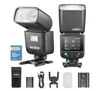 GODOX V480N TTL Camera Flash Speedlite for Nikon, V480 N GN50 HSS 1/8000s Touch Screen Flash Speedlight, 2.4G Wireless, 1.7s Recycle Time, 650 Full-Power Flashes, 7.2V 2200mAh Li-ion Battery