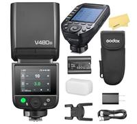 Godox V480N V480 N TTL Camera Flash with Godox XProII-N Flash Trigger for Nikon Camera Flash Speedlite Light,2.4G HSS 1/8000s,650 Full-Power Flashes,GN50,7.2V/2200mAh Li-ion Battery,1.7s Recycle Time
