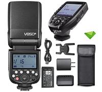 Godox V850 V850III Flash w/Godox Xpro-N Flash Trigger 7.2V/2600mAh HSS 1/8000 2.4G 1.5s Recycle Time 450 Full Power Pops Camera Flash Speedlight for DSLR Cameras with Standard Hot Shoes