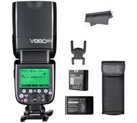 Godox V860II-N TTL Flash for Nikon Camera, 2.4G GN60 HSS 1/8000s, 650 Full Power Flashes Speedlight Compatible for Nikon D3300 D3400 D5300 D5600 D7000 D7100 D610 D800 D810 D850 Z5 Z6 Z7 Z9