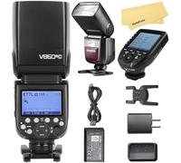 Godox V860III-C Camera Flash for Canon Camera Flash Speedlite,2.4G HSS 1/8000s w/XPro-C Flash Trigger,480 Full-Power Flashes,0.01-1.5s Recycle Time,10 Levels LED Modeling Lamp