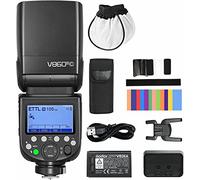 GODOX V860III-C TTL Camera Flash Lighting Kit 2.4G 1/8000s HSS Li-on Battery Flash Speedlite for Canon Cameras, Fast Recycle Time with + 12 Month Extended Warranty Card
