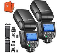 GODOX V860III-C TTL Camera Flash Lighting Kit 2.4G 1/8000s HSS Li-on Battery Flash Speedlite for Canon Cameras, Fast Recycle Time with + 12 Month Extended Warranty Card | Pack Of Two