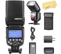 Godox V860III-O 76Ws GN60 2.4G TTL HSS 1/8000 Camera Flash Compatible for Olympus Panasonic Camera,480 Full-Power Flashes,7.2V/2600mAh Li-ion Battery,0.01-1.5s Recycle Time,10 Levels LED Modeling Lamp