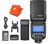 GODOX V860III-O TTL Camera Flash Lighting Kit 2.4G 1/8000s HSS Li-on Battery Flash Speedlite for Olympus/Panasonic Cameras, Fast Recycle with Colour Filter Gels + 12 Month Extended Warranty Card